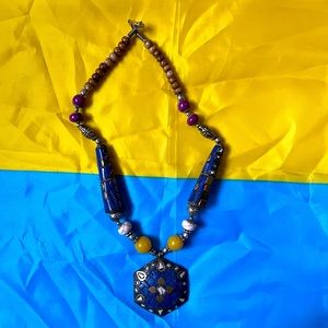 Unique vintage necklace from Nepal 🇳🇵